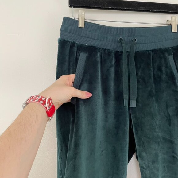 Athleta Double Cozy Karma Recovery Joggers in Teal Size Small - Picture 5 of 7